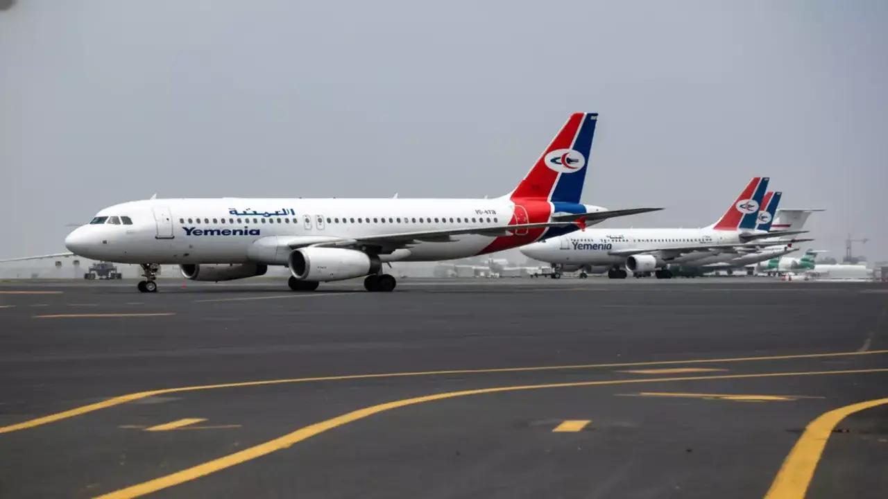 مطار صنعاء الدولي يعيد تشغيل الرحلات بعد 11 سنة من توقف الحرب في اليمن